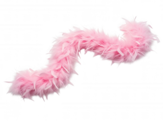 Pink Paper Flower Garland Curved Decoration