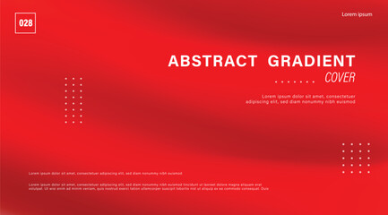 Bold red gradient abstract mesh cover with copy space for passionate marketing and dynamic energy branding cover design