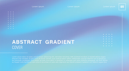 Pastel turquoise purple blue abstract gradient cover with ethereal mesh for modern tech background and minimalist web banner design