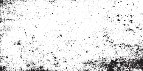 Speckle grain dot white paper noise texture with distress effect vector illustration pattern  grunge distressed texture overlay background, vintage black and white wall surface texture, rough cracked 