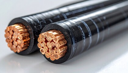 Copper Cable Ends.