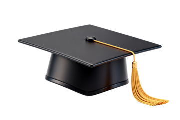 Graduation Cap with Tassel - Academic Symbol