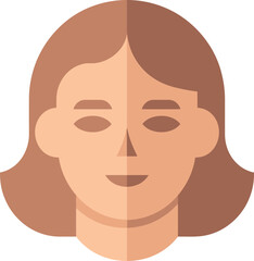 Vector Clip Art Page Woman Neutral era Page Page Page Page Page Woman Smooth minimalist smooth