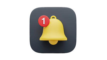 Notification Bell Icon with Badge