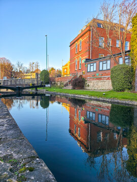 Canal in Stroud Cotswolds England