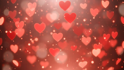 Minimal Luxury Red Valentine Background