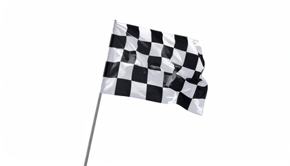 Checkered Finish Flag.