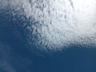 cloudy blue sky background