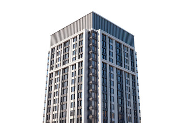 Fototapeta premium Modern High-Rise Residential Building Exterior