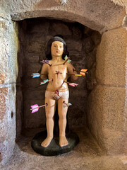 Statue of Saint Sebastien