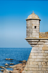 Pillbox On An Old Portuguese Fortress