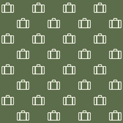 Brief Case Vector Seamless Pattern