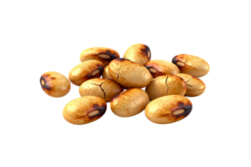 Roasted Broad Beans with Crispy Shells and Cracked Textures