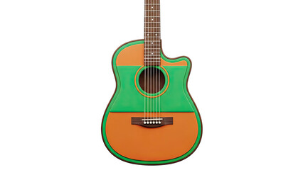 Obraz premium Two-Tone Acoustic Guitar