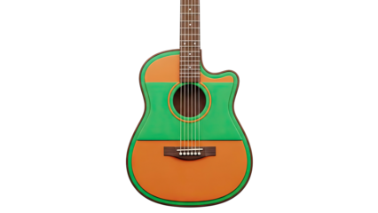 Two-Tone Acoustic Guitar