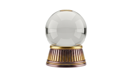 Crystal Ball on Ornate Stand