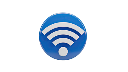 3D Wi-Fi Symbol Icon