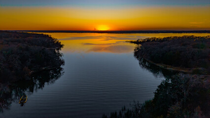 Eagle Mountain Park from the Sky | Stunning Drone Views of Fort Worth, Texas