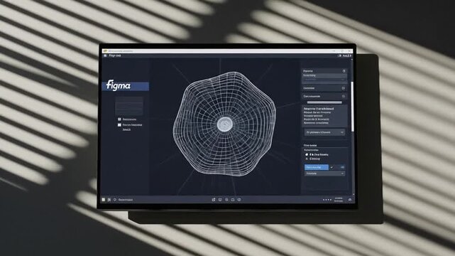 Figment 3D Modeling Software Displayed on a Modern Monitor.