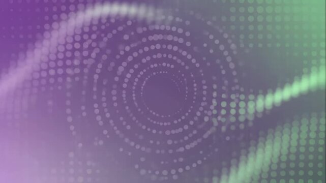 Abstract digital background with circular pattern and color gradient