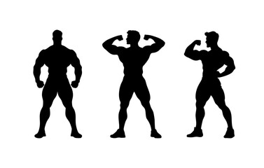 body builder muscular gym fitness man