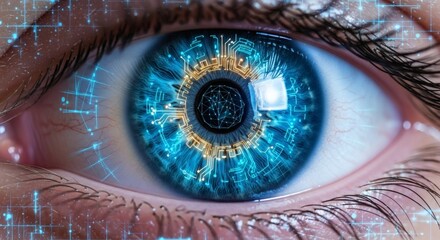 Young person immersed in the future of entertainment with cutting-edge virtual reality technology, experiencing a vibrant digital world with advanced headset and futuristic neon lighting