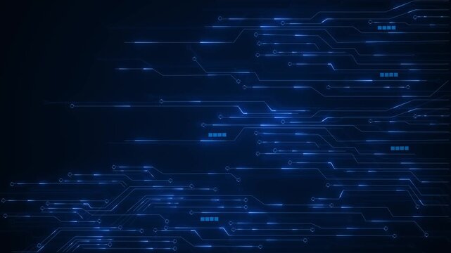 abstract digital network background with glowing blue lines and connecting nodes representing futuristic technology and data communication systems high quality professional
