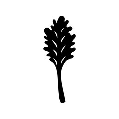 vector tree silhouette