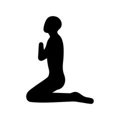 silhouette of a woman