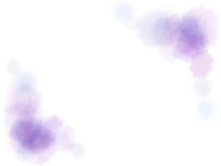 あふれる光のような透明感のある水彩の花の繊細な背景イラスト