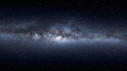 a vast and awe-inspiring view of the Milky Way galaxy, stretching across the night sky, filled with countless stars, and cosmic wonders