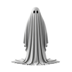 Classic ghost illustration isolated on transparent background