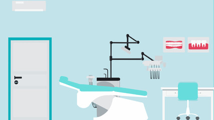 vector illustration of a hospital