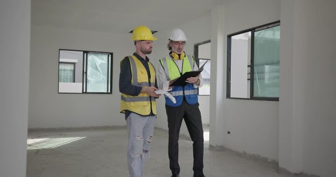 The site&nbsp;engineer and construction supervisor evaluate, share decision-making on specific details of the architectural blueprint, oversee execution plans, ensure quality, and address any concerns.
