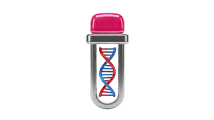 DNA Helix in Test Tube