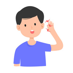 Streptococcus suis infection concept. vector Illustration