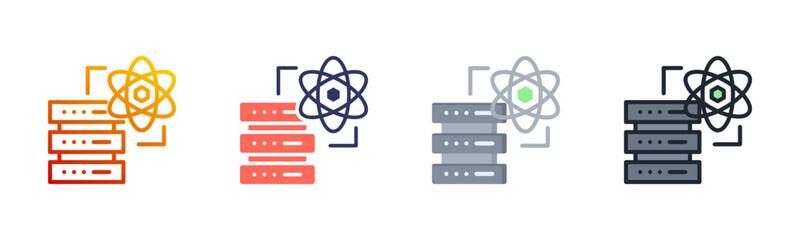 Data Science Multi Style Icon Set