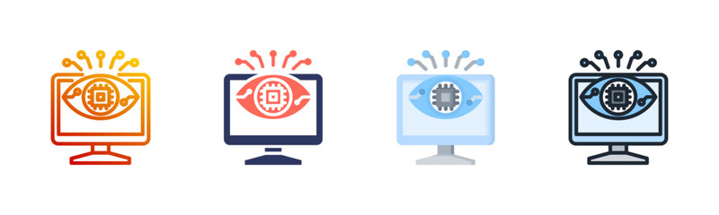 Vision Multi Style Icon Set