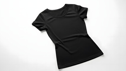 black dress on white