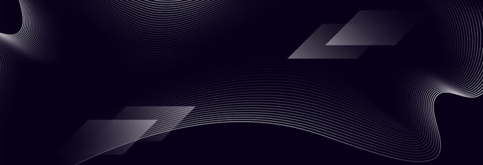 Abstract dark purple gradient background with diagonal geometric shape and line