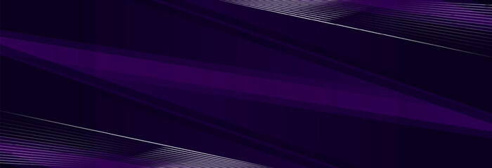 Abstract dark purple gradient background with diagonal geometric shape and line