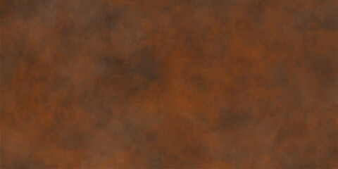 Naklejka premium Eerie black background with billowing brown smoke on black background. old style dark brown grunge texture, brush painted . Old and grainy orange paper texture, vector, 