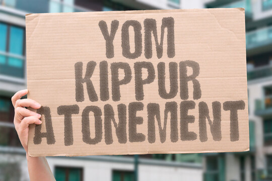 "Yom Kippur Atonement" Holiest day involves fasting reflection. HOLIEST. DAY. INVOLVES. FASTING. REFLECTION.