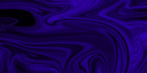 Fototapeta premium The texture of black and blue marble pattern modern style Liquid background. blue marble pattern texture natural background. Paper with soft waves and black fabric liquid metallic art paint texture. 