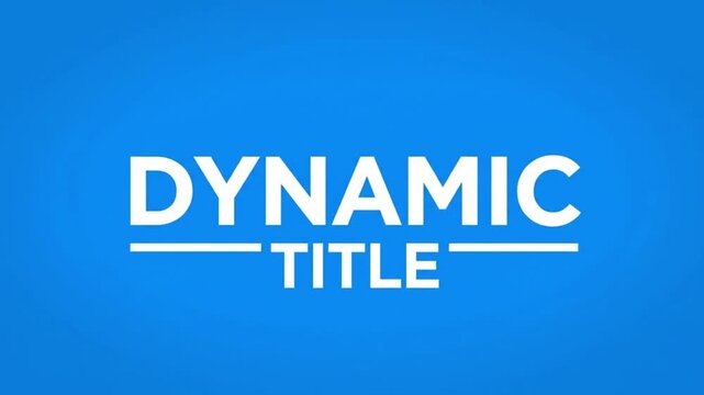 Dynamic text on blue background for modern marketing campaigns - Powered by Adobe