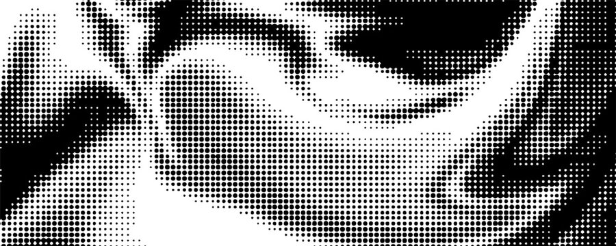 fun beautiful black and white shadow halftones retro pop art funky urban colorful comic book. eps 10