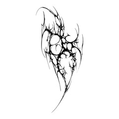 Neo Sigilism Tattoo Design Vector