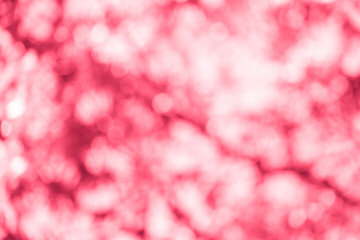 Fototapeta premium Abstract Natural pink Bokeh Background and backdrop soft Defocused Leaves with Sunlight, Eco-friendly Concept
