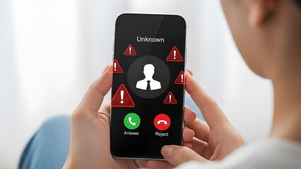 Holographic image on smartphone screen display