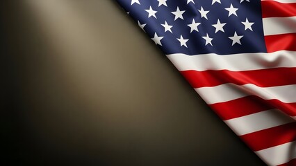 Celebrating international freedom day with patriotic spirit and american flag